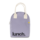 Fluf - Organic Cotton Zippered Lunch Pail - Lavender