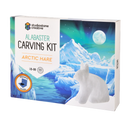 Studiostone Creative - Arctic Hare Alabaster Carving Kit
