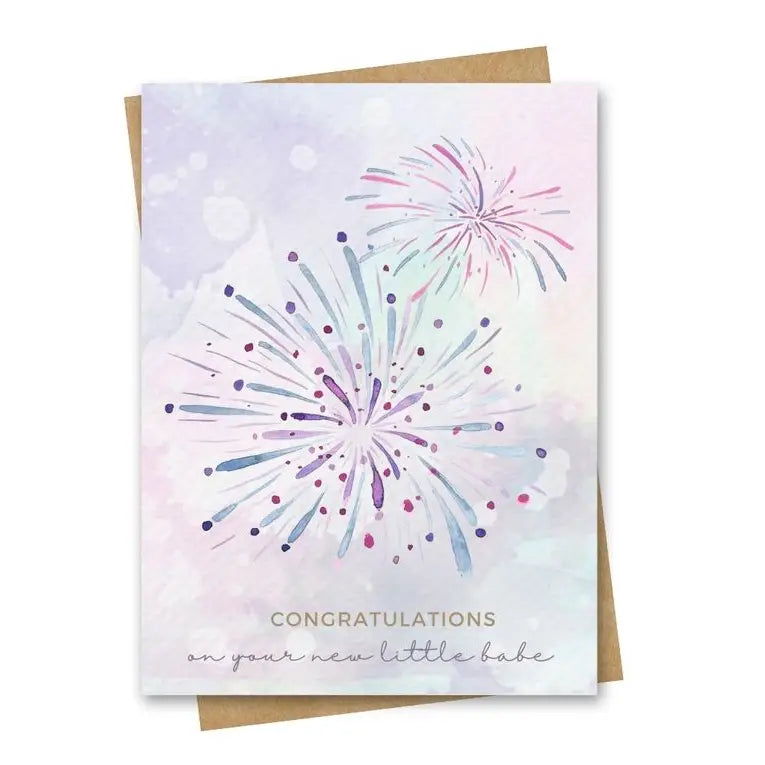 Paper Kuts  - Greeting Cards with Kraft Envelopes - Baby