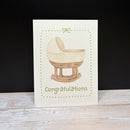 Paper Kuts  - Greeting Cards with Kraft Envelopes - Baby