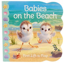 Babies On The Beach Board Book