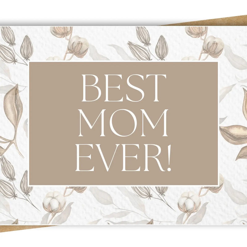 Paper Kuts  - Greeting Cards with Kraft Envelopes - Mother's Day