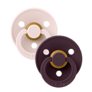 Bibs Pacifier - 2 Pack - Petal / Plum