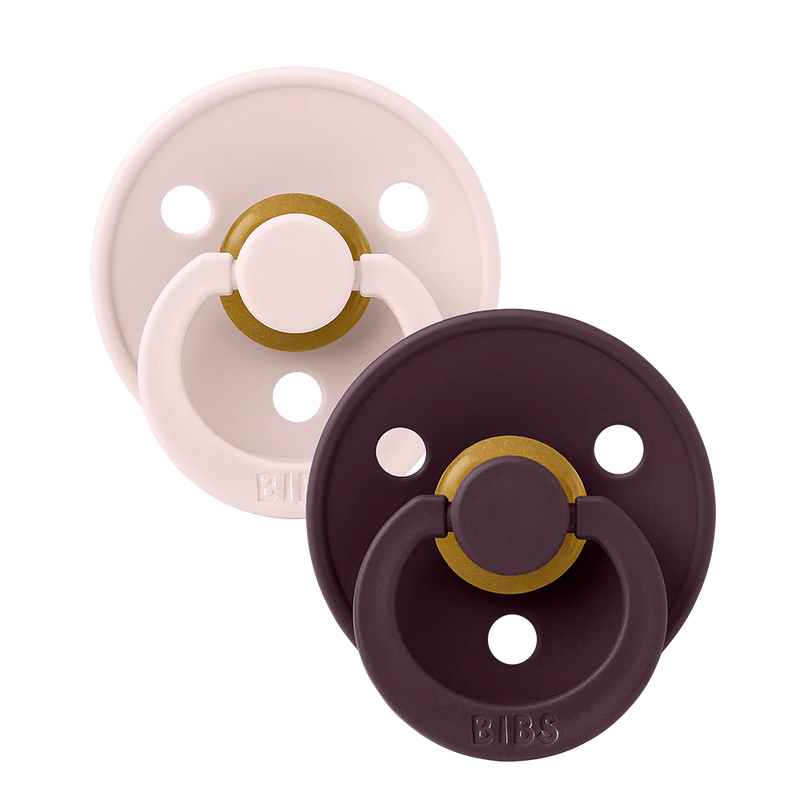 Bibs Pacifier - 2 Pack - Petal / Plum
