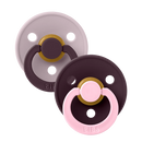 Bibs Pacifier - 2 Pack Fusion Dusky Lilac / Plum