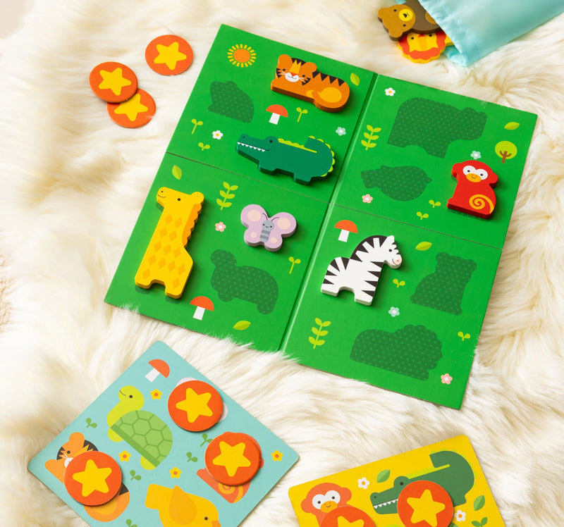 Petit Collage First Bingo Game - Animal Friends
