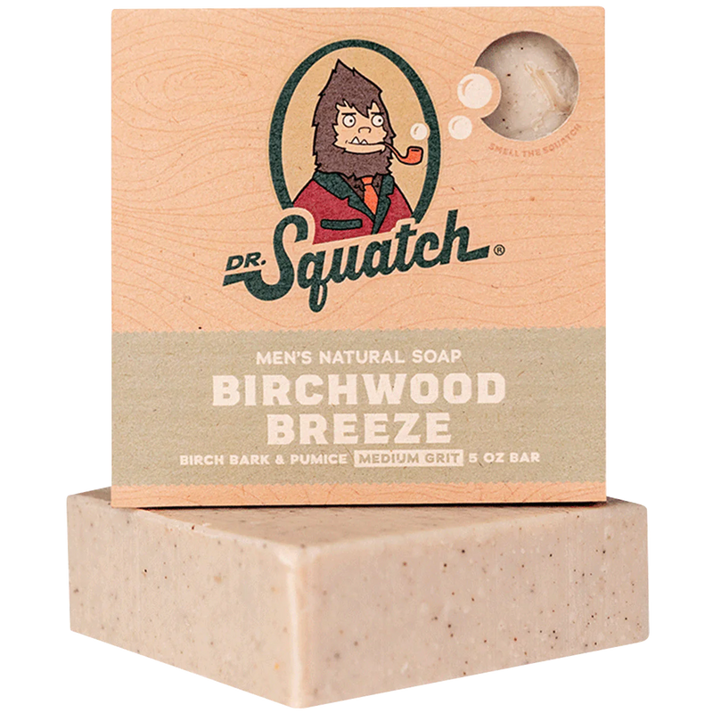Dr. Squatch Natural Soap Bar - Birchwood Breeze
