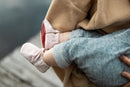 Little Grapefruit Baby Shoes Blush Velvet