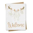 Paper Kuts  - Greeting Cards with Kraft Envelopes - Baby