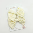 Aurelia & Co. Baby Cotton Pigtail Bows
