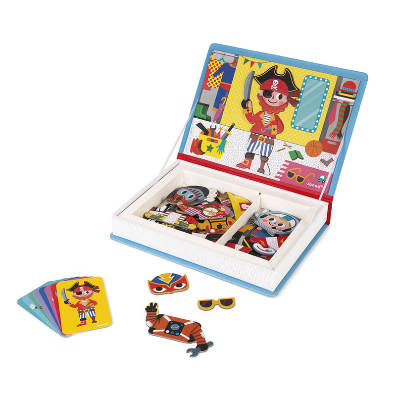 Janod  - Magneti Books Boy Costumes
