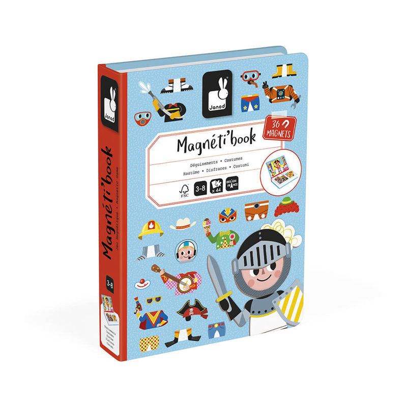 Janod  - Magneti Books Boy Costumes