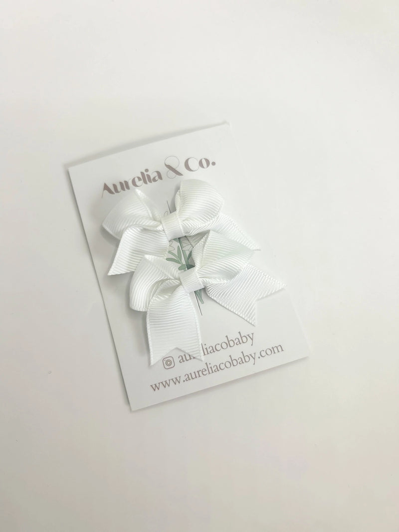 Aurelia & Co. Baby Cotton Pigtail Cheer Bows