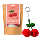 Creation Crochet - Mini Cherries DIY Crochet Key Ring Kit