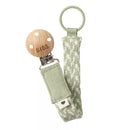 BIBS - Pacifier Clip - Ivory / Sage