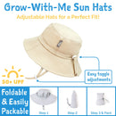 Jan & Jul Kids Cotton Bucket Hats | Whale Tales