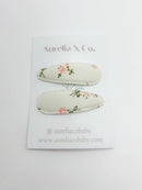 Aurelia & Co. Warm Floral Barrettes For Children & Babies