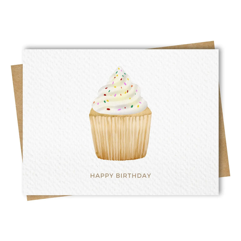 Paper Kuts  - Greeting Cards with Kraft Envelopes - Birthday