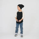 Mini Mioche Dreamy Slouchy Beanie - Black
