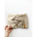 I'm In The Loop -Child Twisted Ear Warmer - Coconut Cream