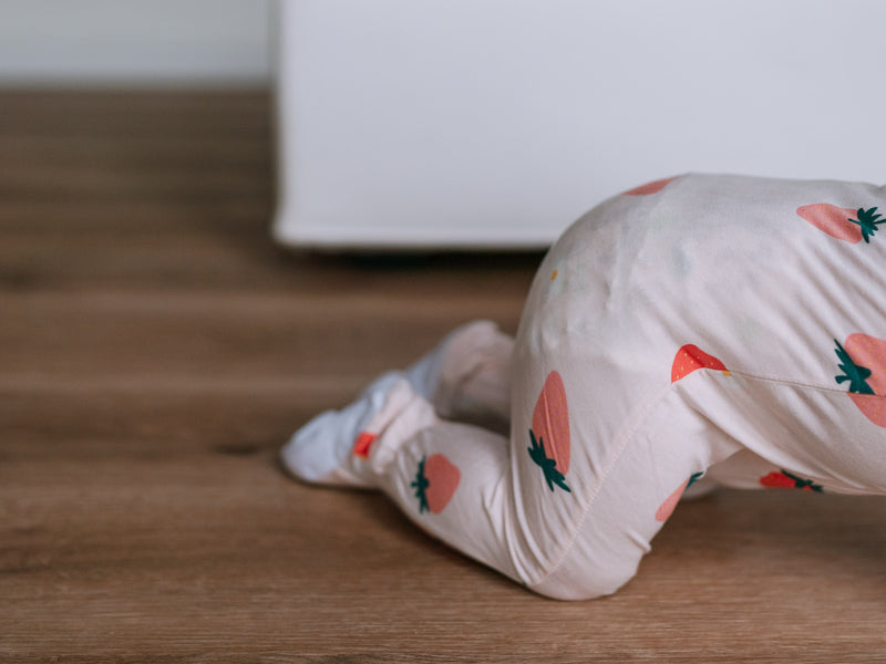 ZippyJamz -  Bamboo Sleeper - Strawberry Social - FINAL SALE