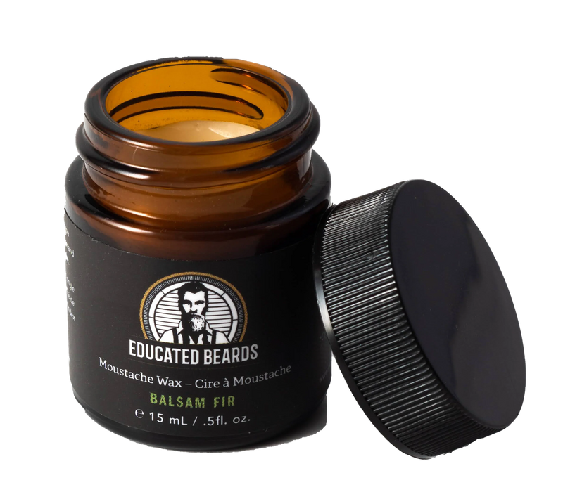 Educated Beards - Moustache Wax - Balsam Fir