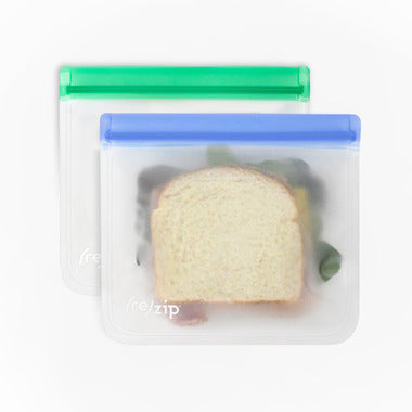 (re)zip - 2 Pack Reusable, Leakproof Storage Bags