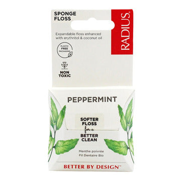 Radius Sponge Floss Peppermint