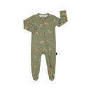 Belan J - Footed Zipper Sleeper Forest Friends