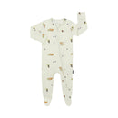 Belan J - Footed Zipper Sleeper Squirrels