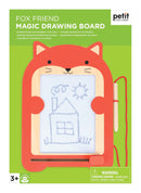 Petit Collage Fox Friend Magic Drawing Board