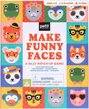Petit Collage Board Game Make Funny Faces