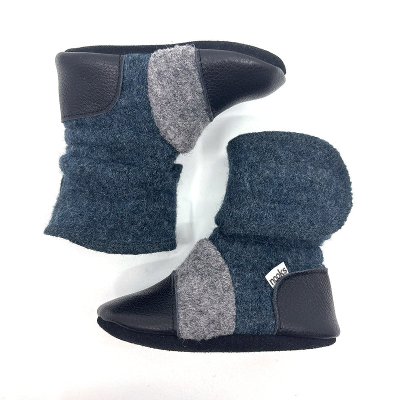 Nooks Felted Bootie - Granite