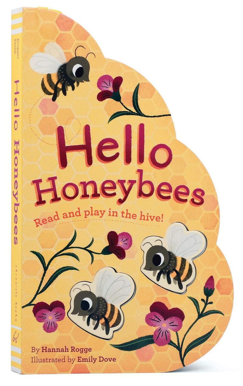 Hello Honey Bees Board Book - Read & Play in the Hive