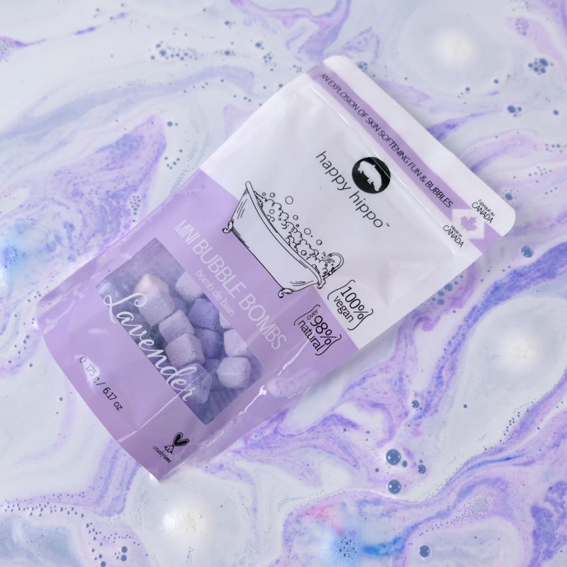 Happy Hippo - Mini Bath Bombs - Lavender