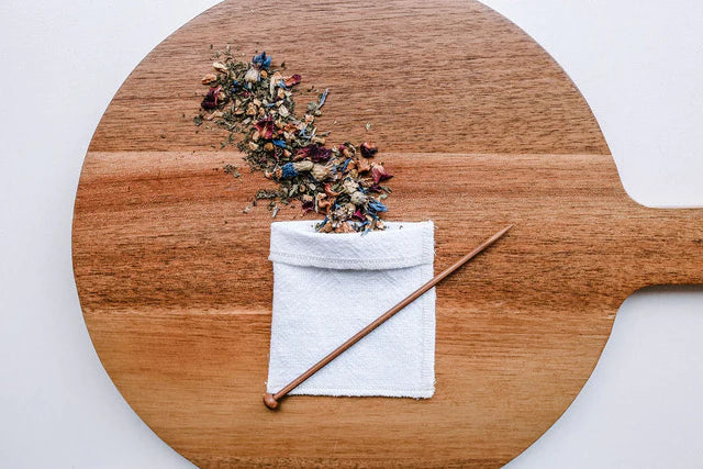 Your Green Kitchen - Reusable Tea Bags with Balancing Stick