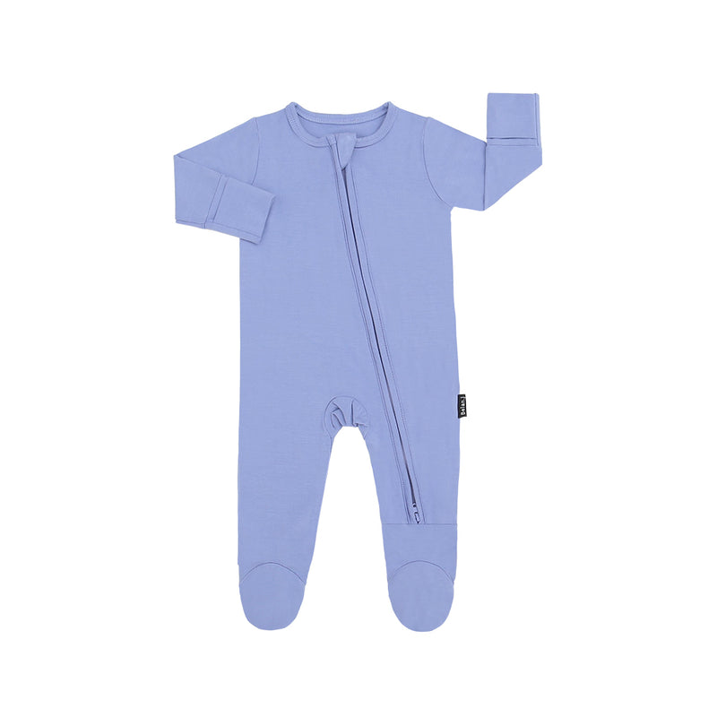 Belan J - Footed Zipper Sleeper Iris