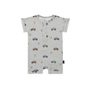 Belan J Short Sleeve Shortall Romper Jeeps