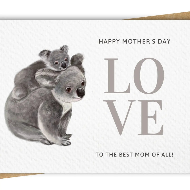Paper Kuts  - Greeting Cards with Kraft Envelopes - Mother's Day