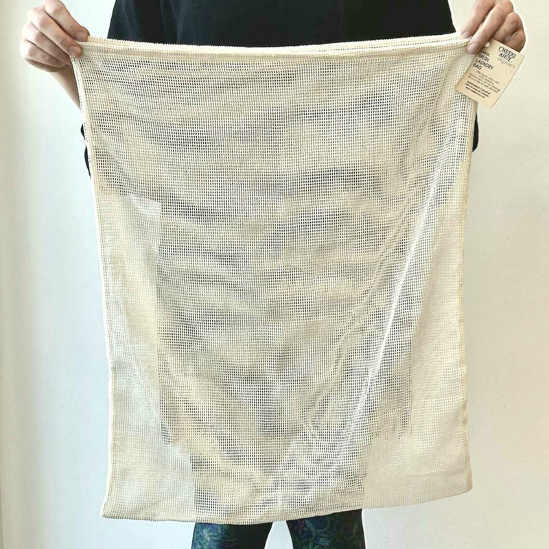 Cheeks Ahoy - Organic Cotton Mesh Laundry Bag - Jumbo