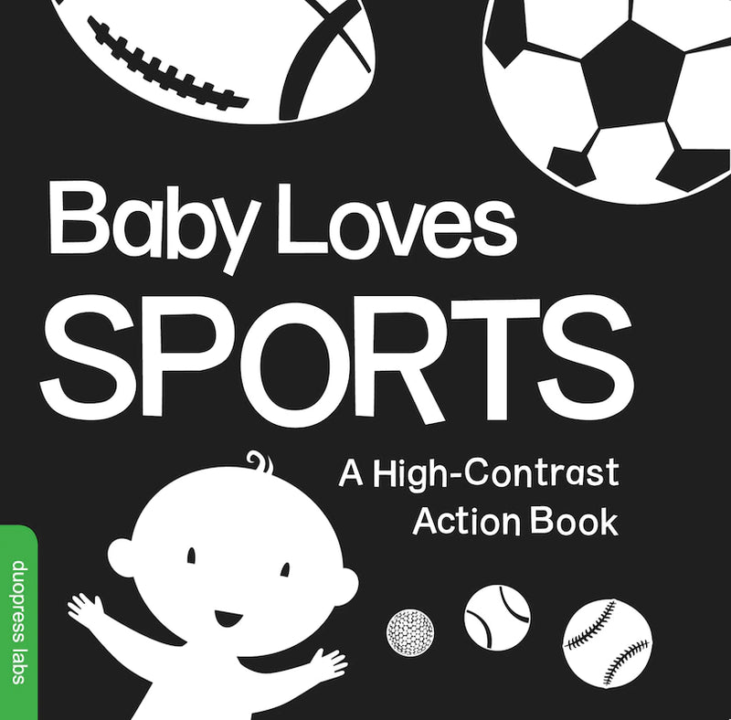 Hello Baby Loves Sports High Contrast Board Book