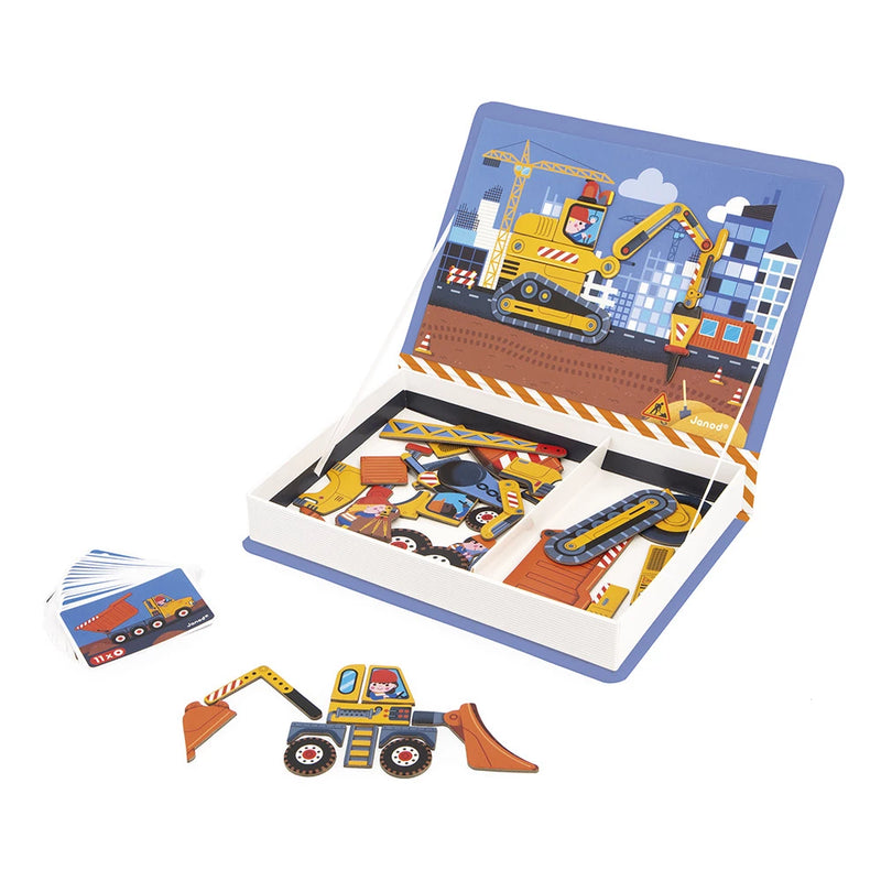 Janod  - Magneti Books Construction