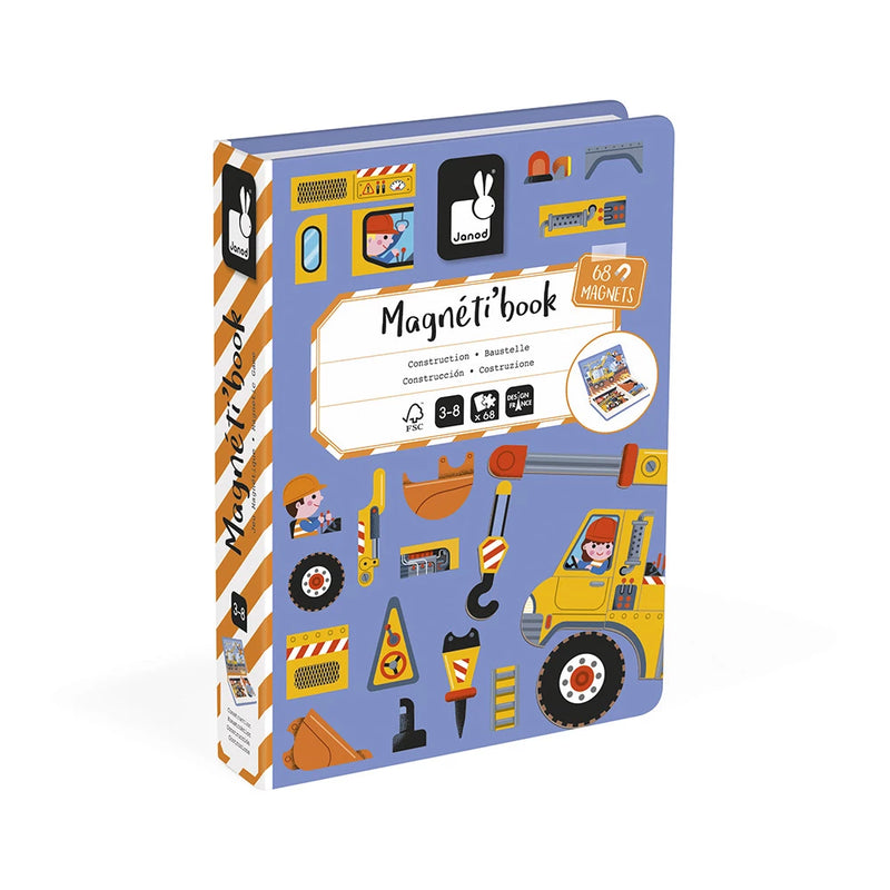 Janod  - Magneti Books Construction