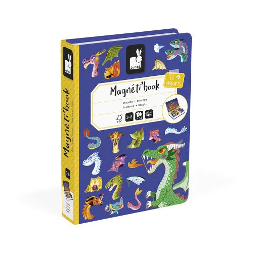 Janod  - Magneti Books Dragons