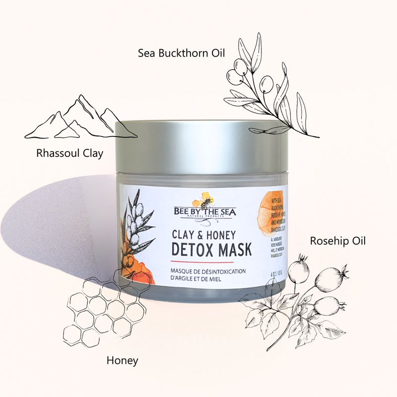Bee By The Sea  – Clay & Honey Detox Face Mask