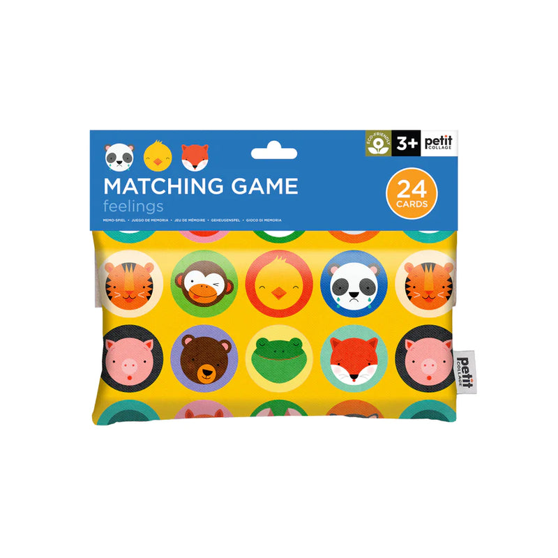 Petit Collage - Matching Game - Feelings