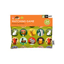 Petit Collage Matching Game Forest  Animals
