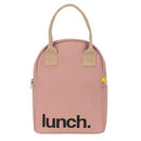 Fluf - Organic Cotton Zippered Lunch Pail  - Mauve
