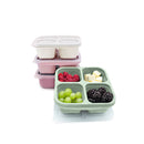 Melii 4 Pack Meal Prep Containers