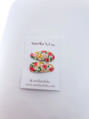 Aurelia & Co. Baby Mini Floral Barrettes